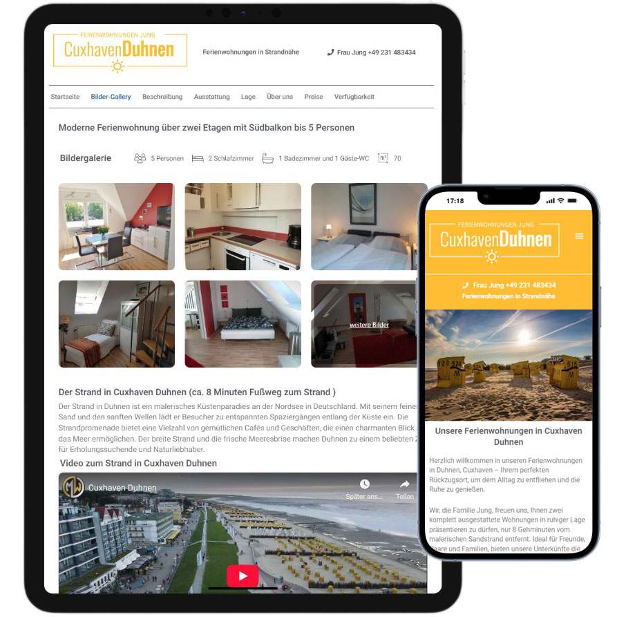 Zwei Ferienwohnungen in Cuxhaven